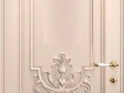 3d big door 3D print model