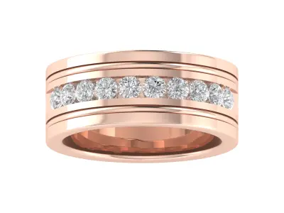 Women Ring  Render 3dm STL OBJ FBX TXT Details 3D print model 2
