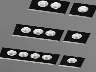 Sforzin Samo T298 Spotlight 3D model