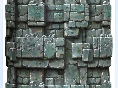 Stylized Wall Seamless Texture Texture shop