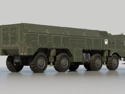  Iskander SS-26 Stone ballistic missile system 