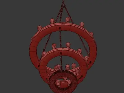 Geoffrey Three Tier Arteriors 3D model
