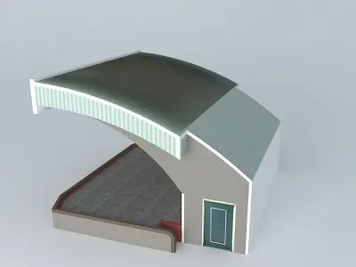 Command Post playground Free 3D model