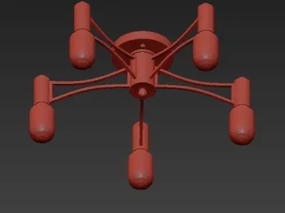 Loft Droplet Top 3D model