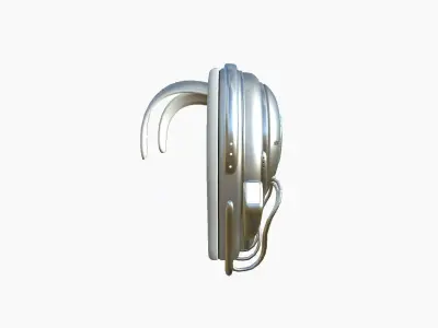 SciFi Backpack D09 Aluminum - Fashion Character Design Low-poly 3D model