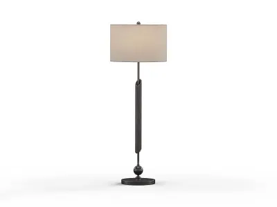 Jamie Young Ravel Floor Lamp Bronze 3D model