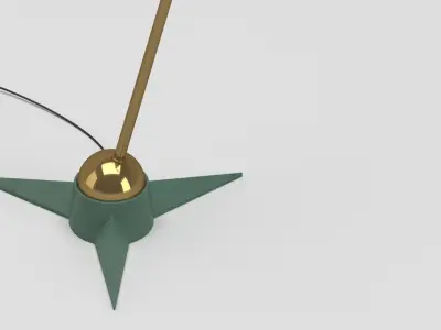 Robert Mathieu Floor Lamp 3D model