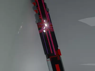 Cyberpunk Biochip 3D Model Free low-poly 3D model