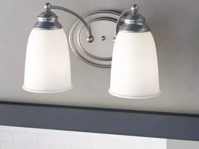 Kelwynne 2 - Light Dimmable Vanity Light Free 3D model