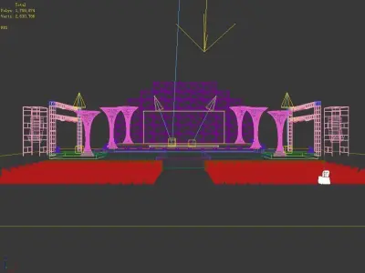Carnival stage 14 3D model
