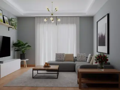 Living Room  3D model