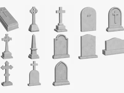  Gravestone Pack 