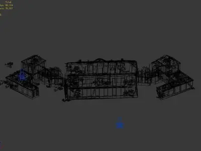 War-city-scars 05 3D model