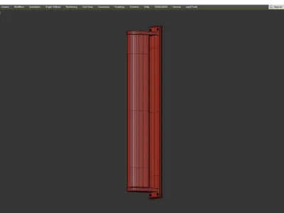 MEUDON SCONCE Low-poly 3D model