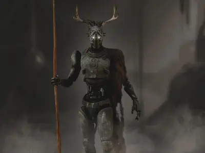 Jimmy from Rebel Moon Low-poly 3D model