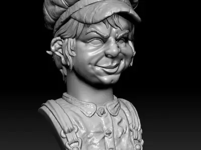 The Street Urchin Free 3D print model