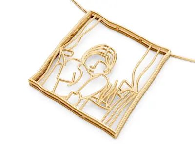 Me and the window 3D print model