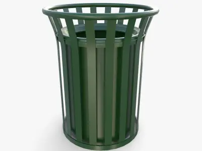 Trash can v2 3D model