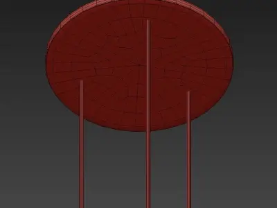 COPPER pendant light 3D model