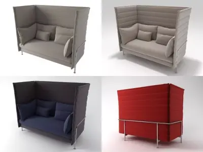 Alcove 2-Seater 3D model