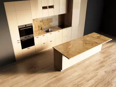32-Kitchen8 glossy 3 3D model