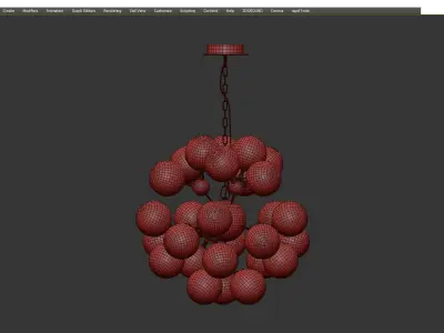 Chelsea House Manhattan Chandelier Low-poly 3D model