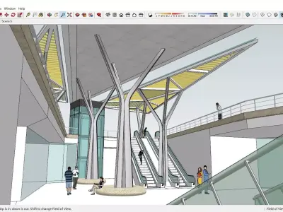 Sketchup Entrance B8 3D model