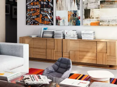 Full Scene-living Room set-zini02-2010 3D model