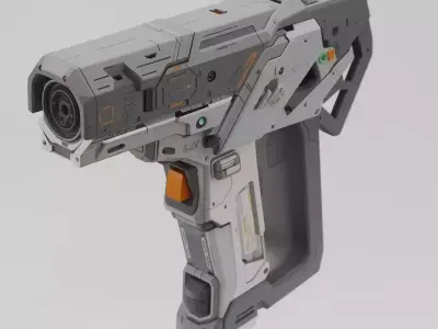 Futuristic Tactical Tools 3D Model Pack