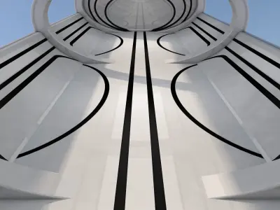 Sci Fi Interior 3D model