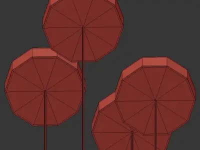 MINOR four lanterns 3D model