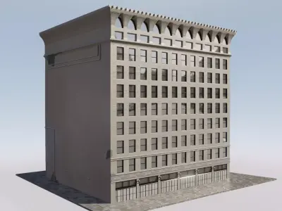 Office Building  3D model