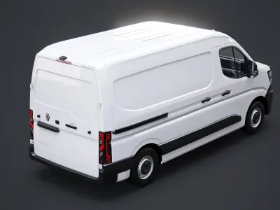 Renault Master 2025 3D model purchase
