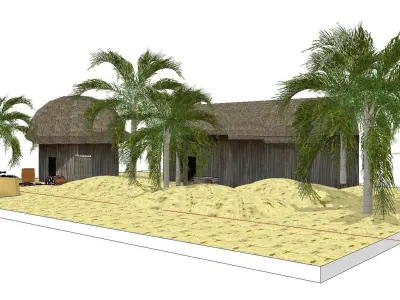 Creative Design-Holiday Cabin-0126 3D model