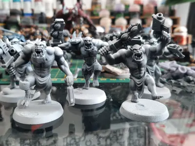 Ostrog Orks 3D model