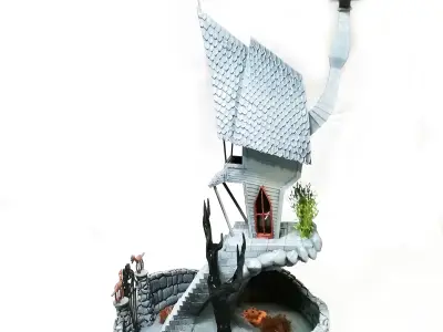 Jacks House - Halloween Town Project 3D print model