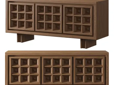 Biosca Spanish Sideboard 3D model