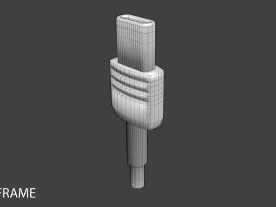 USB - Lighting 3D model
