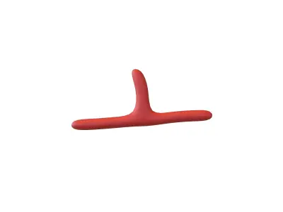 Suzhou Numerals Six V1 002 Low-poly 3D model