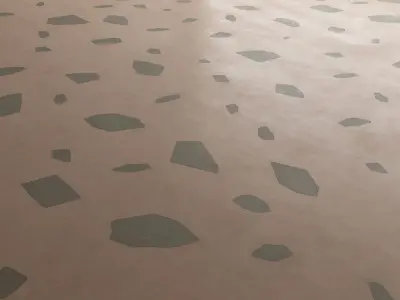 Self-leveling floor with terrazzo chips 21 Texture