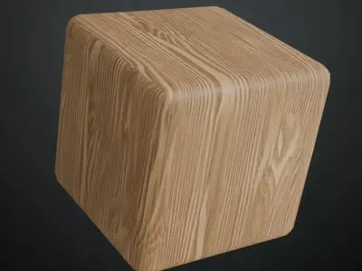 Fine-Grained Natural Pine PBR Texture