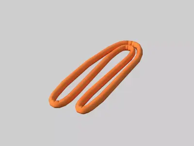 Industrial Round Sling Low-poly 3D model