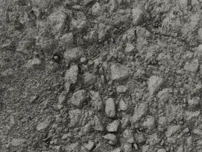 scanconcrete001 dirt floor 3D model