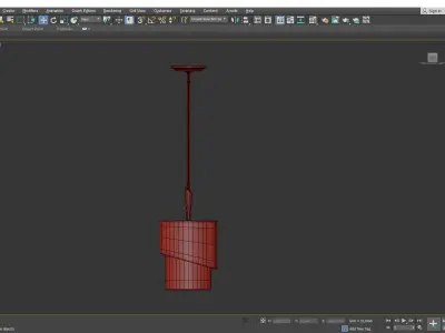 Gigi Pendant Light Low-poly 3D model