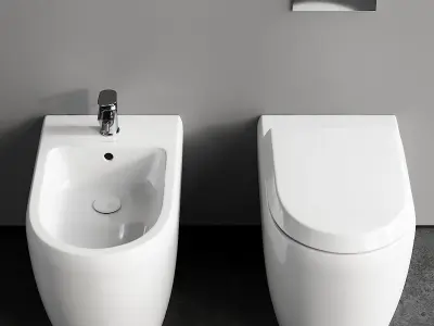 Duravit Qatego WC 3D model