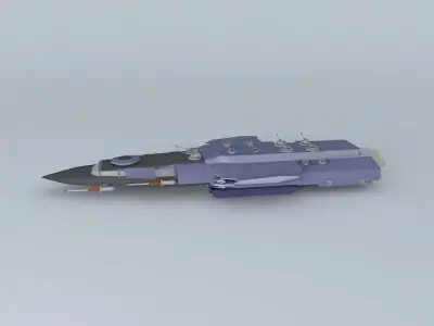 XC431 Gladiator Scout cruiser Free 3D model