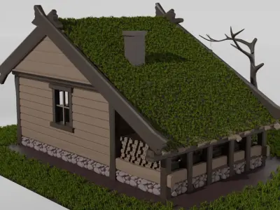 Hunter house  3D model  Free 3D model