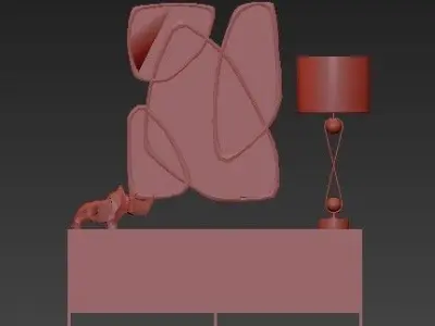 chest of drawers 24 3D model
