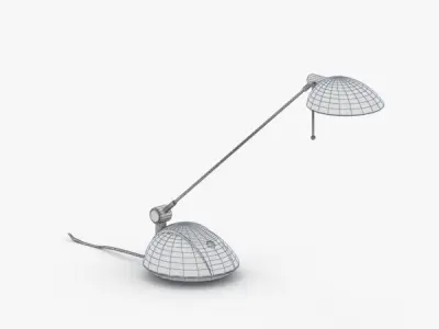 1405 - Table Lamp Low-poly 3D model