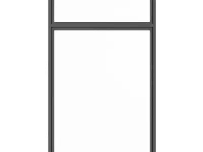 Metal Window 01 3D model